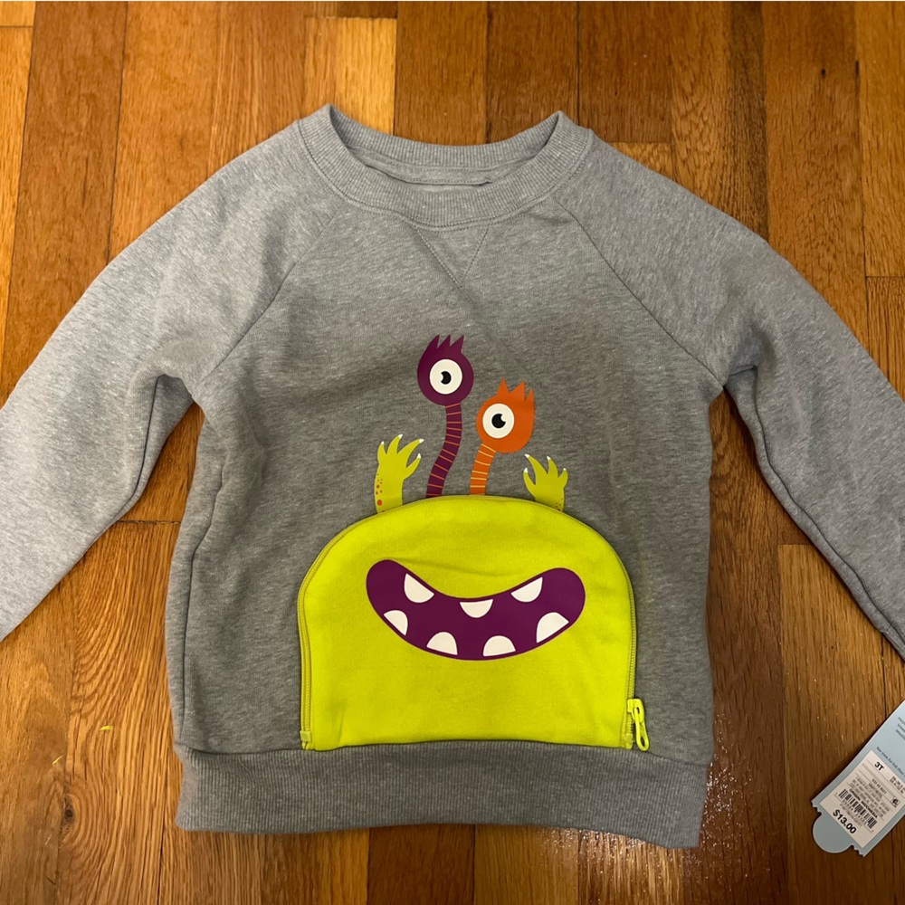 Cat & Jack kids sweatshirt size 3T NWT